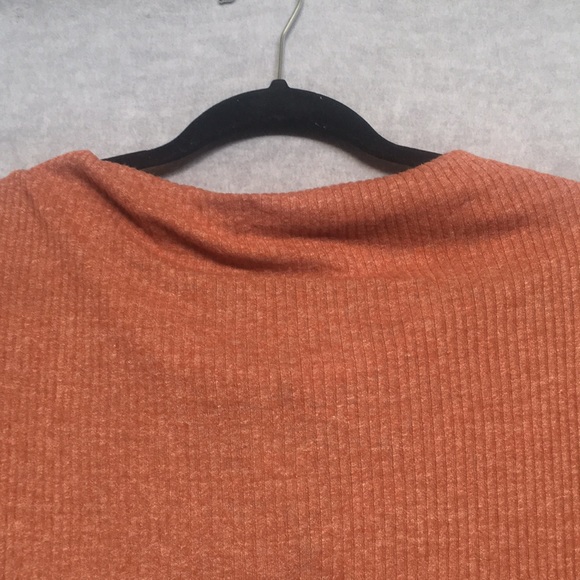 FREE PEOPLE “We the Free” Oversized Long Line Boatneck Dolmen Sleeve Side Split - Picture 3 of 16